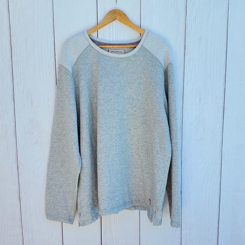 Tommy Bahama gray sweatshirt plus size